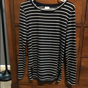 Pixley Crew Neck Long Sleeve Top